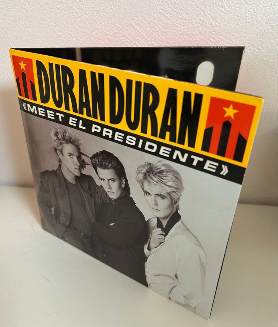 見開き型ジャケット 2点　Duran Duran