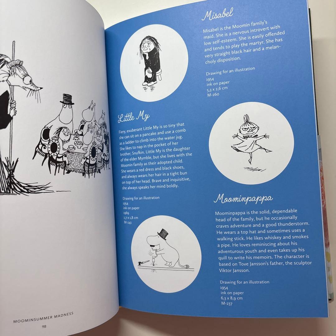 story of the Moomin books　ムーミン　トーベ・ヤンソン
