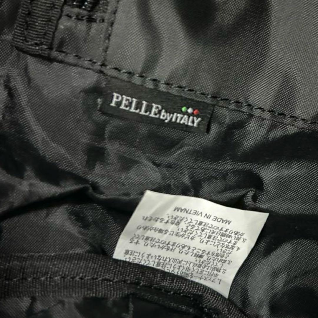 DOUBLES ボストンバッグ/レザー/BLK