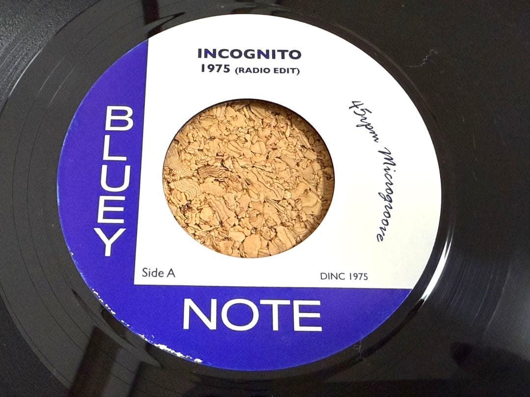 ★Incognito インコグニート / 1975 / ブルーイ自主盤7㌅カット