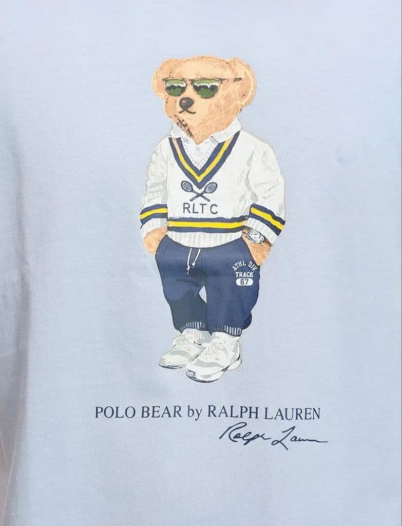 POLO RALPH LAUREN ポロベア Tシャツ 未使用タグ付き パープル