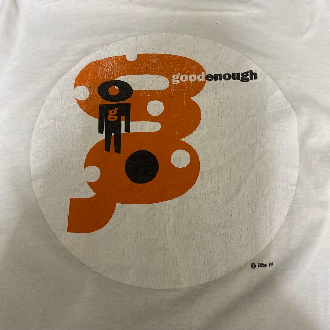 レア　good enough 黒タグ　UK 初期　Tシャツ　Bhte it！