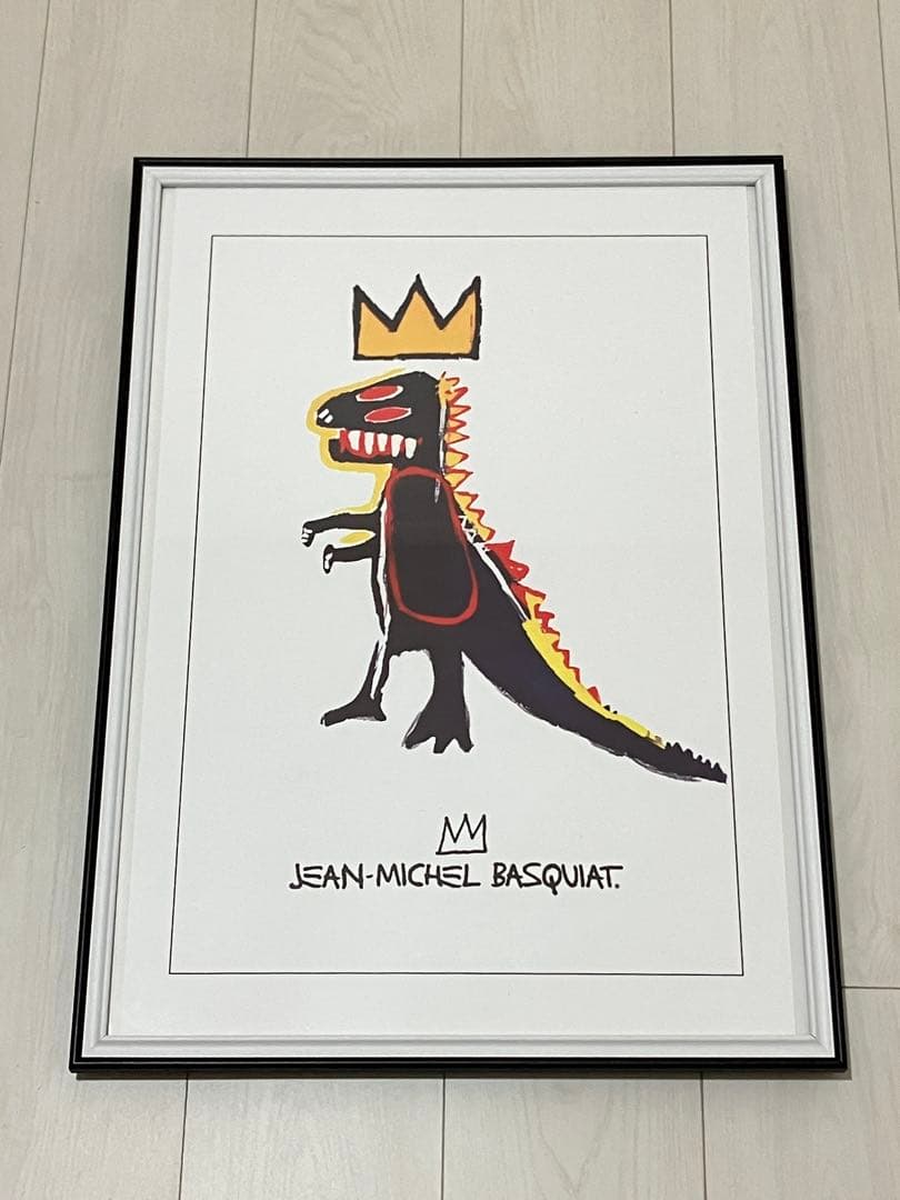 【額縁付き】 Basquiat バスキアA2 ポスター オシャレ部屋 ⑤