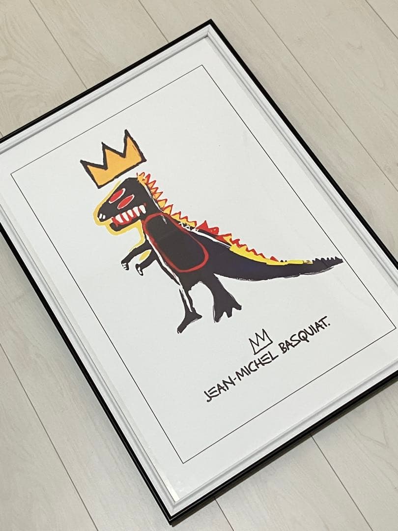 【額縁付き】 Basquiat バスキアA2 ポスター オシャレ部屋 ⑤