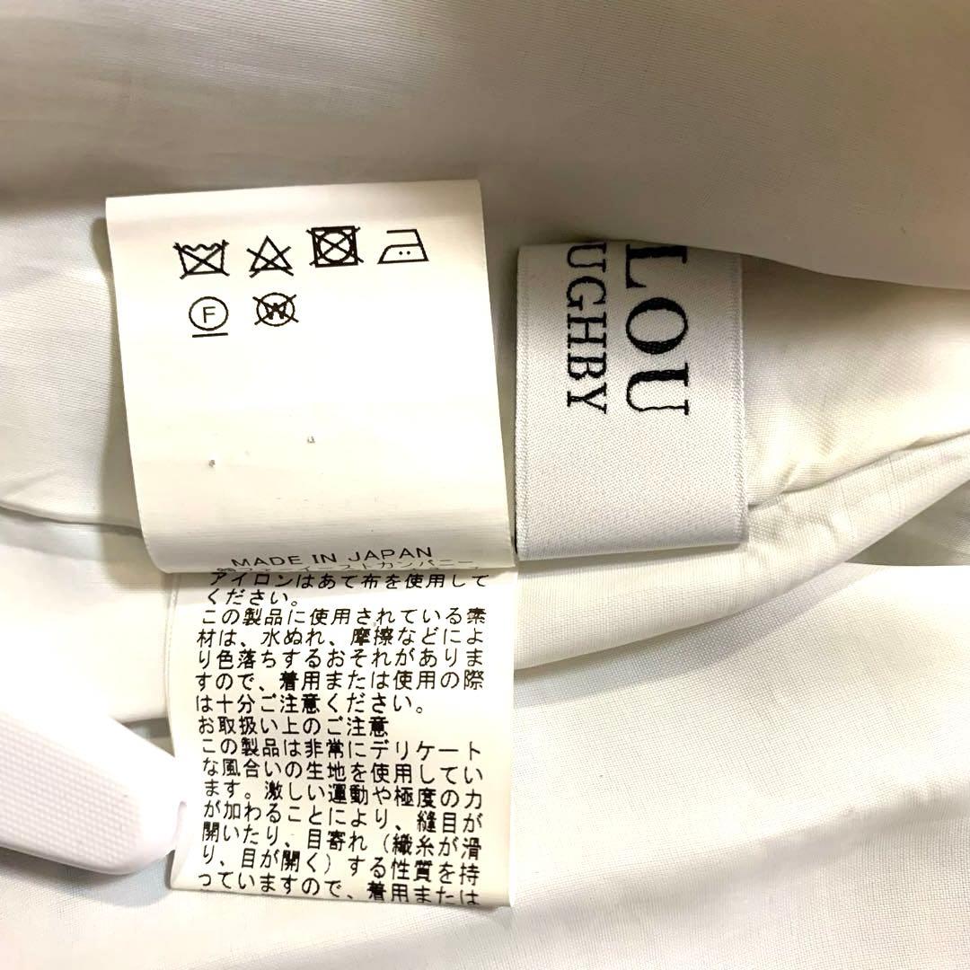 ルルウィルビー　ロングスカート　レース　花柄　日本製　S