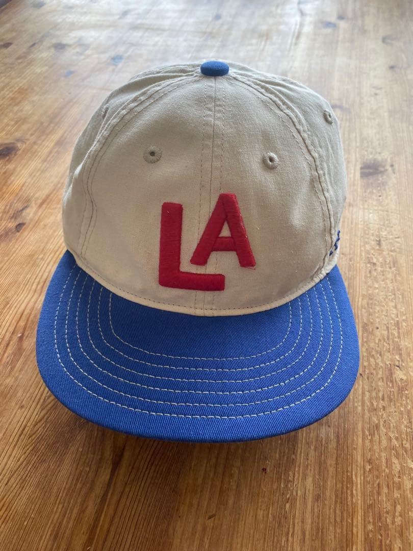 AMERICAN NEEDLE LAロゴ ベースボールキャップ