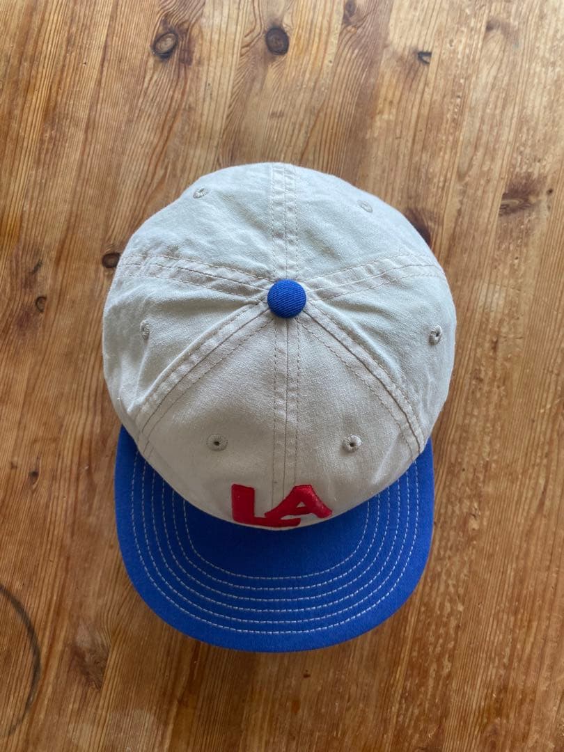 AMERICAN NEEDLE LAロゴ ベースボールキャップ
