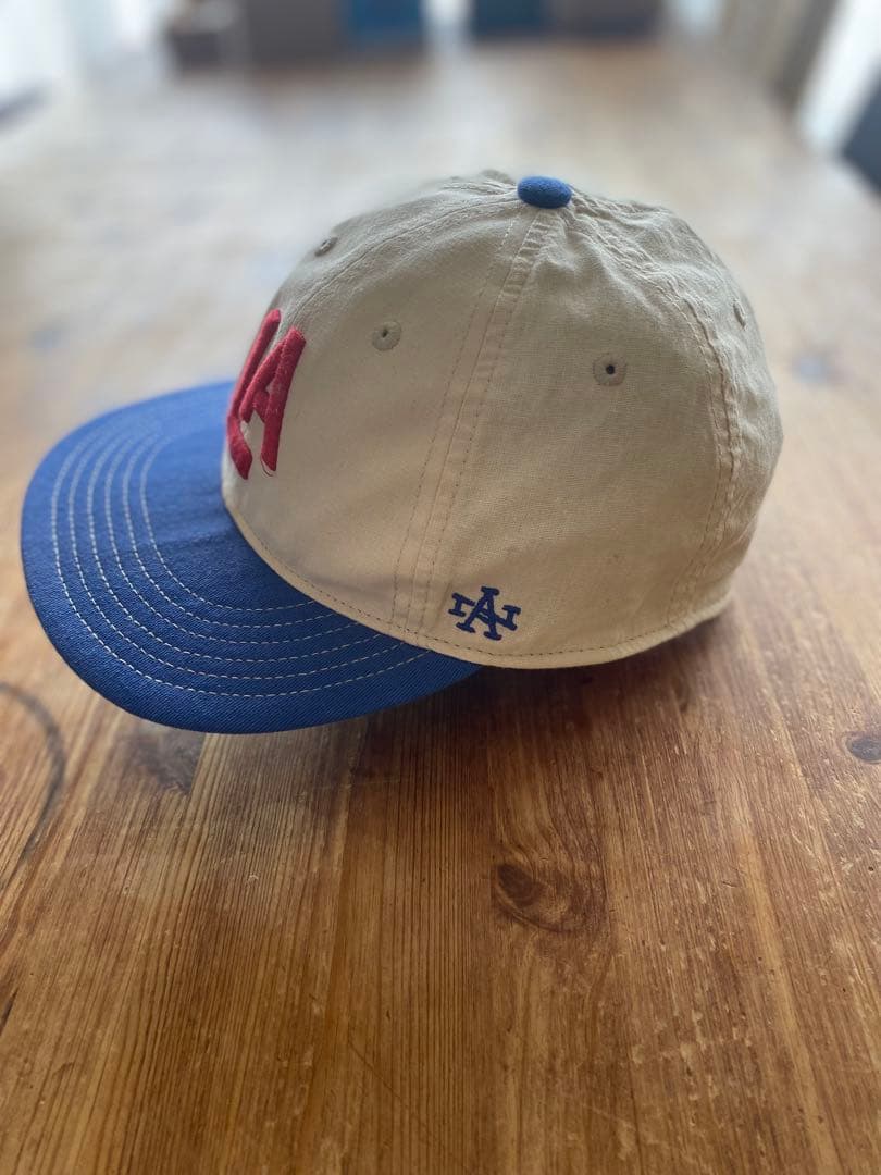 AMERICAN NEEDLE LAロゴ ベースボールキャップ