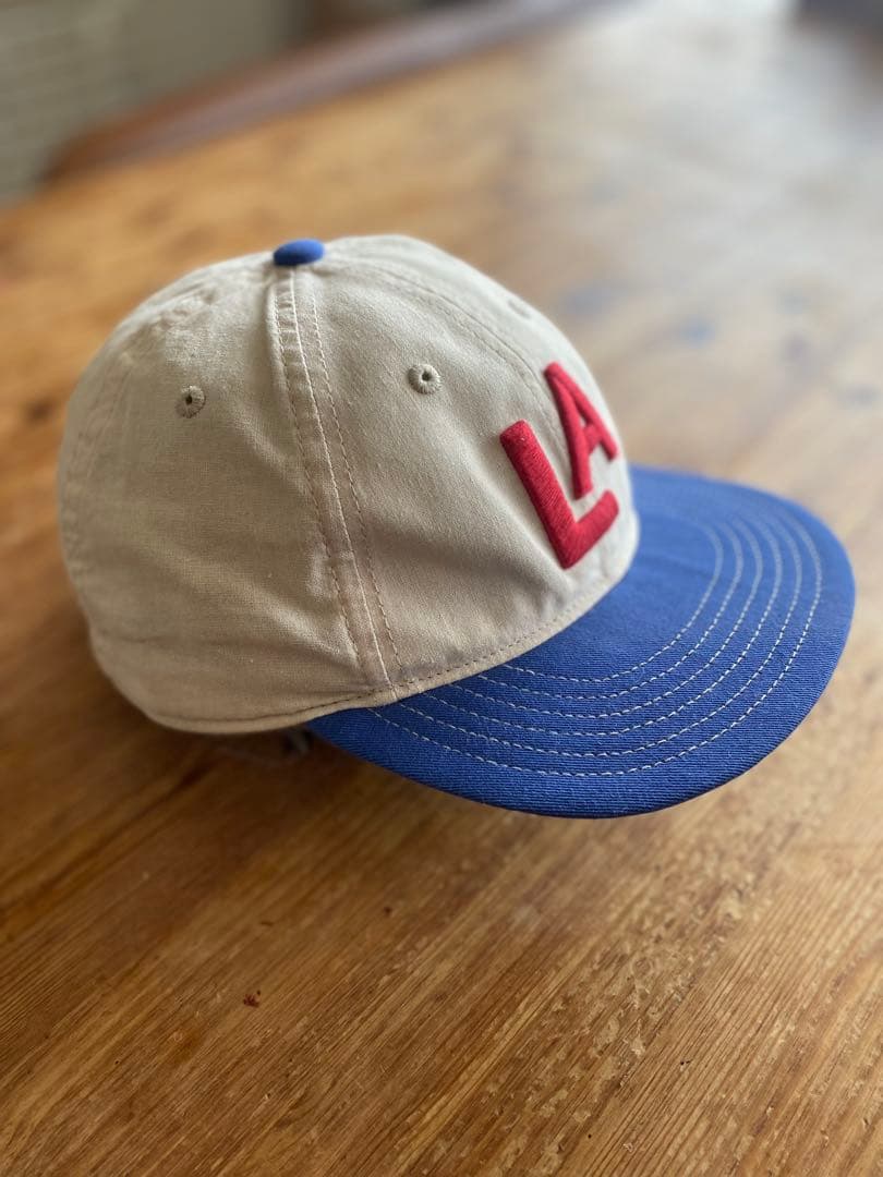 AMERICAN NEEDLE LAロゴ ベースボールキャップ
