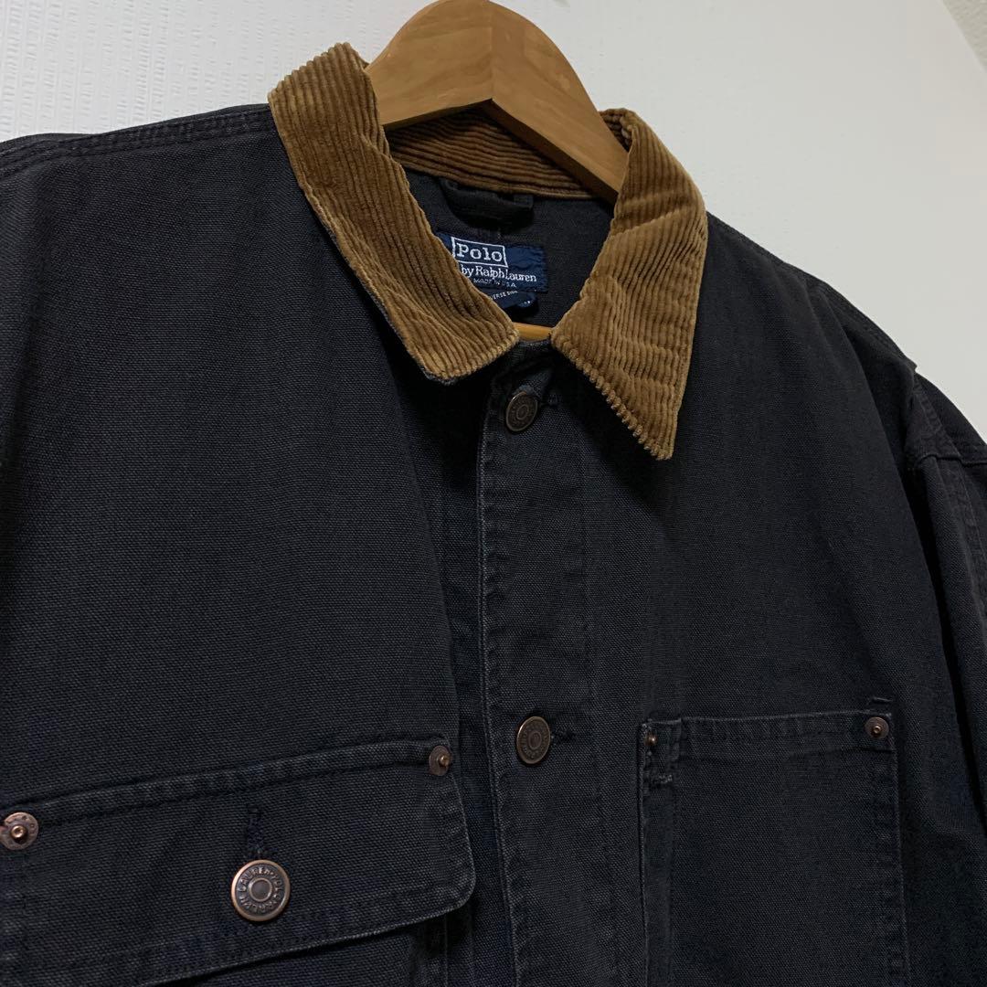 polo sportsman ラルフローレン　ダックジャケット　ブラック