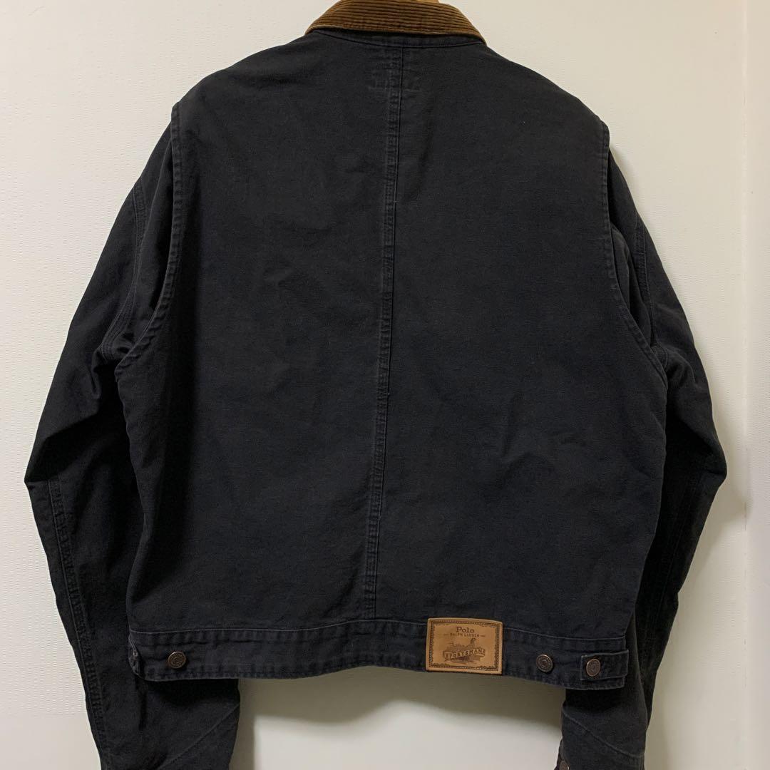 polo sportsman ラルフローレン　ダックジャケット　ブラック