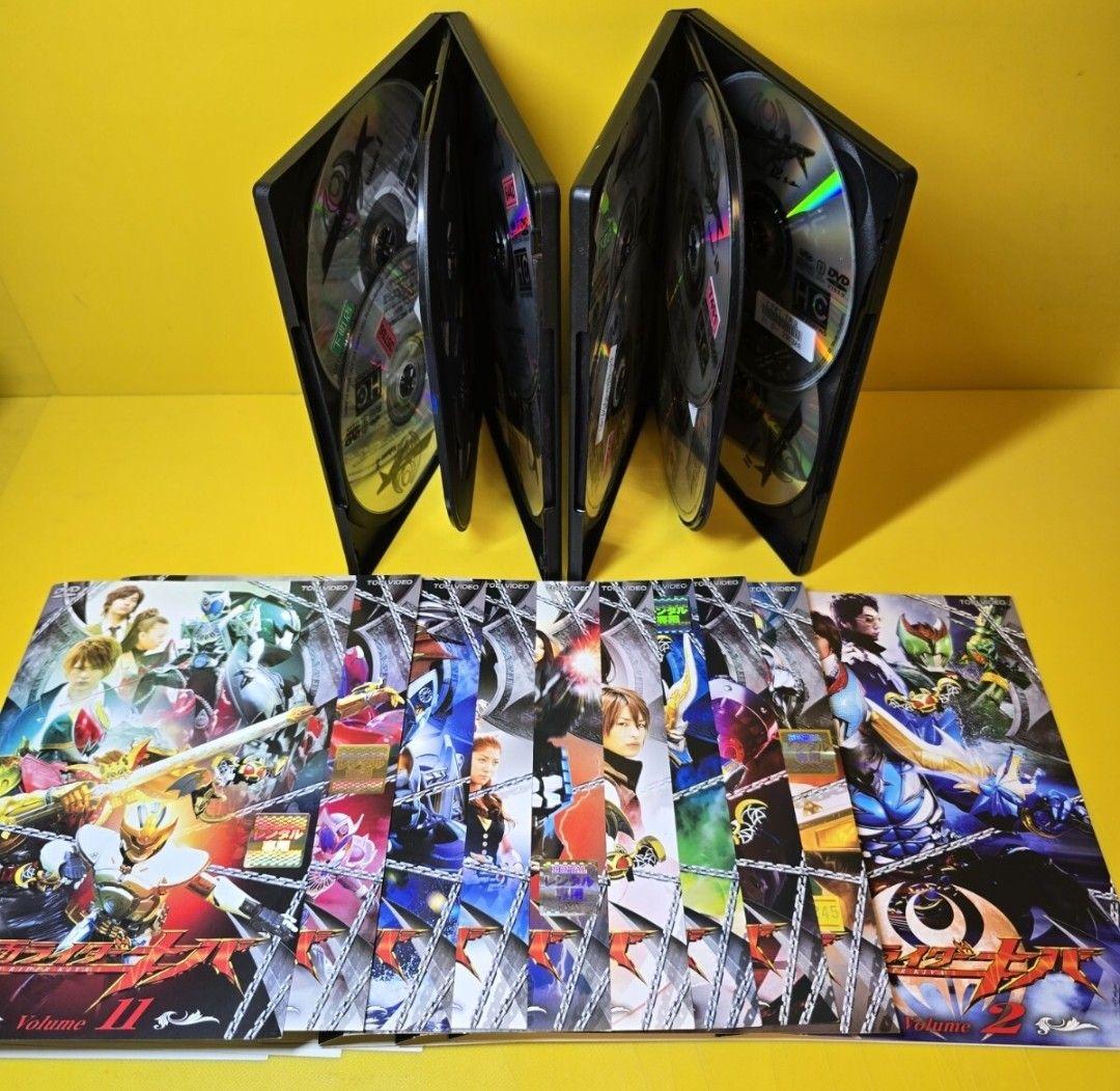 ※新品ケース交換済み　仮面ライダーキバ DVD 全12巻セット