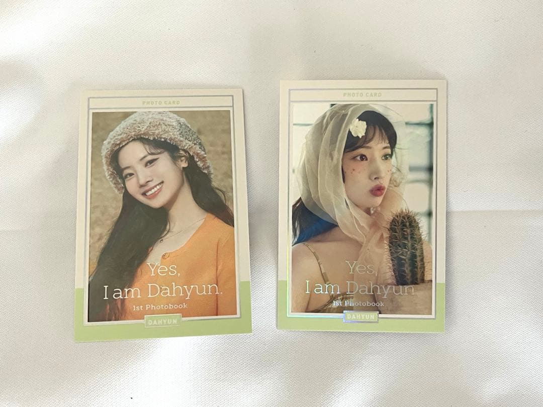 TWICE「Yes,I am dahyun」Apple green ver.