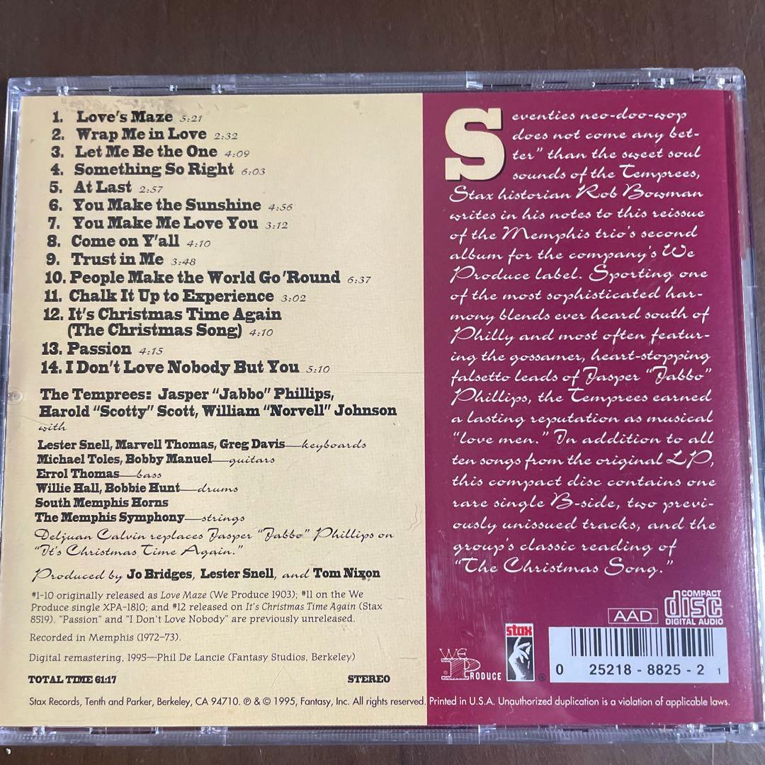 洋楽 BCM CD THE TEMPREES/ Love Maze