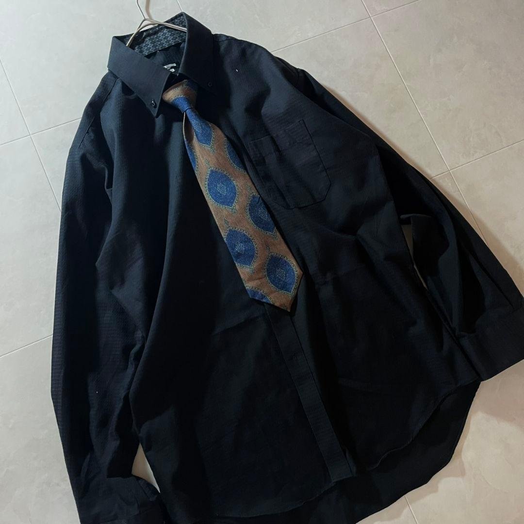 極美品✨超豪華５点セット✨DUNHILL英国製生地スーツ＋DIORネクタイ他　L