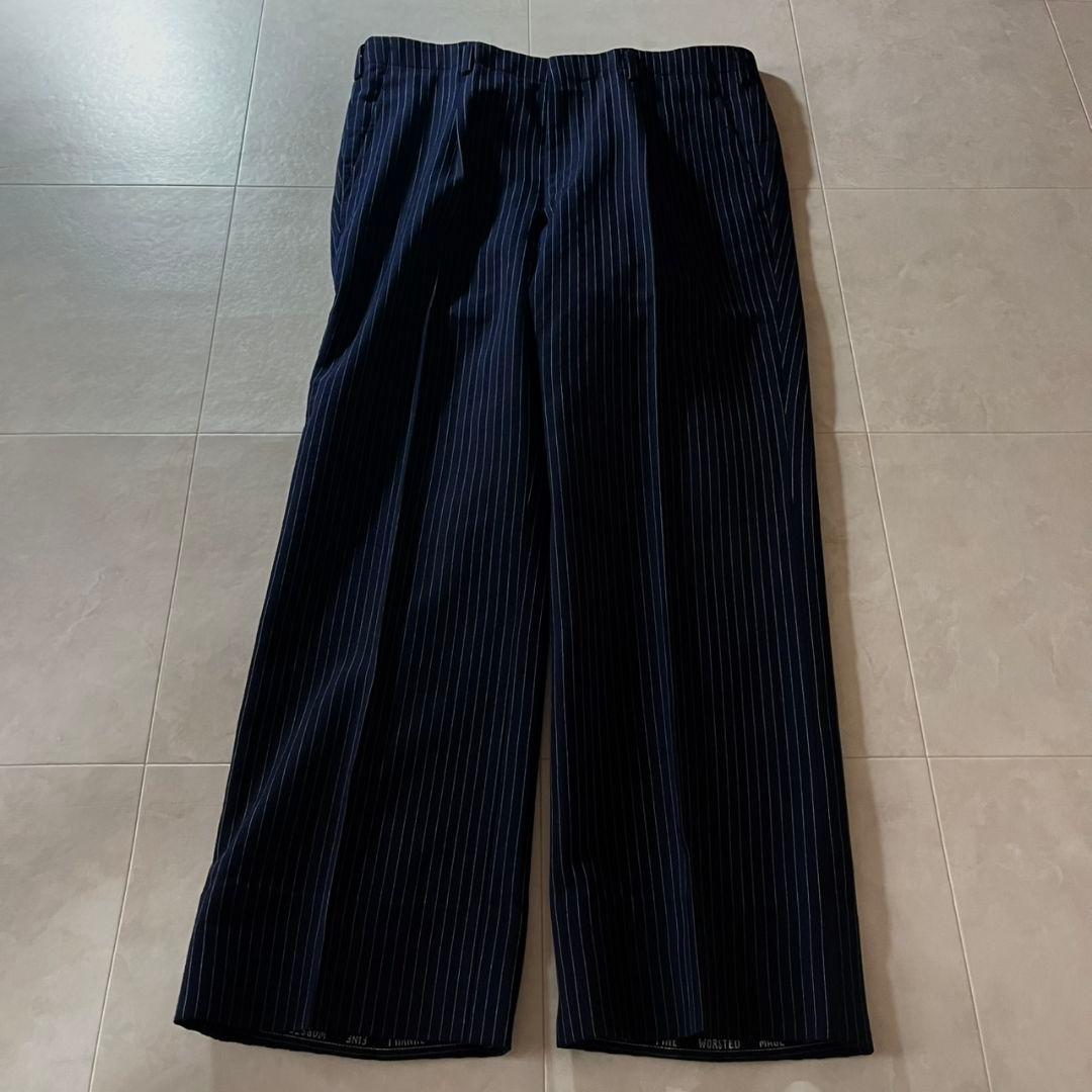 極美品✨超豪華５点セット✨DUNHILL英国製生地スーツ＋DIORネクタイ他　L