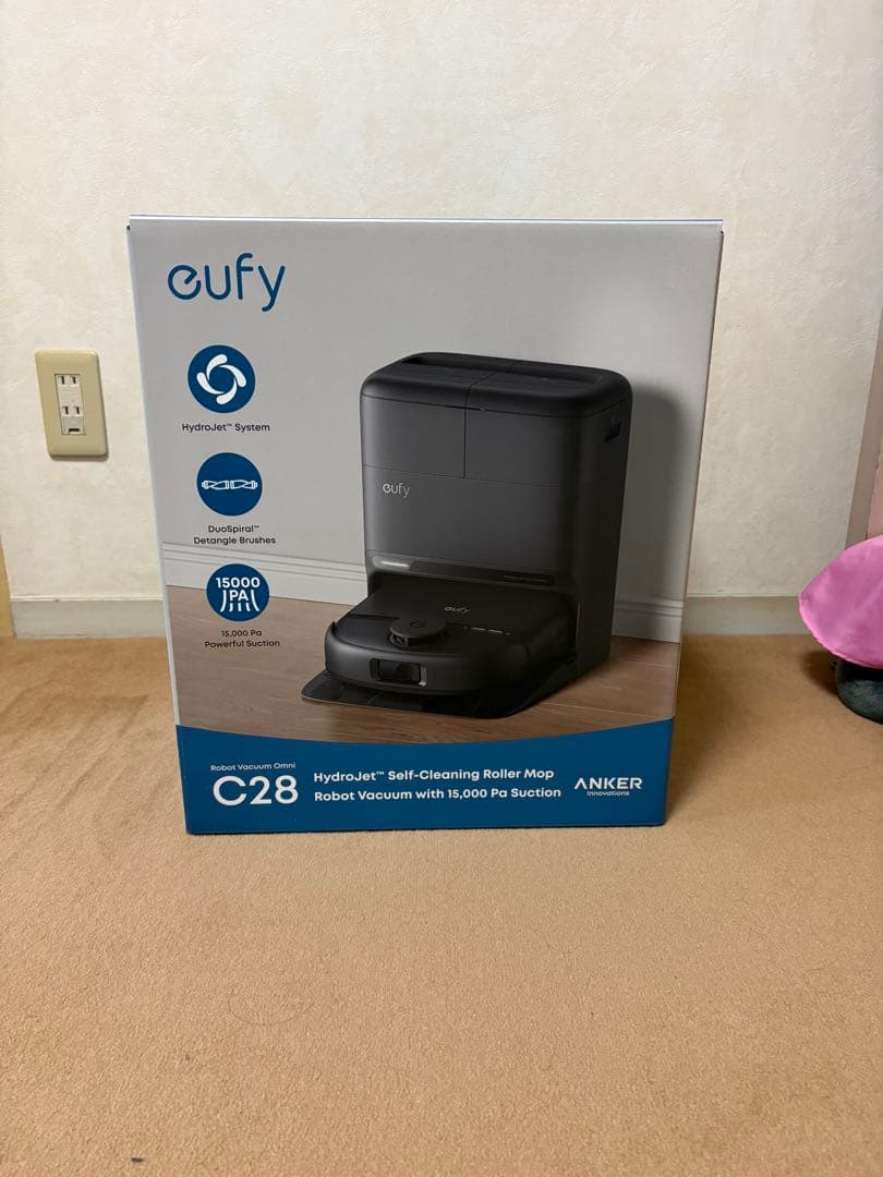 Anker Eufy Robot Vacuum Omni C28 全自動 モップ