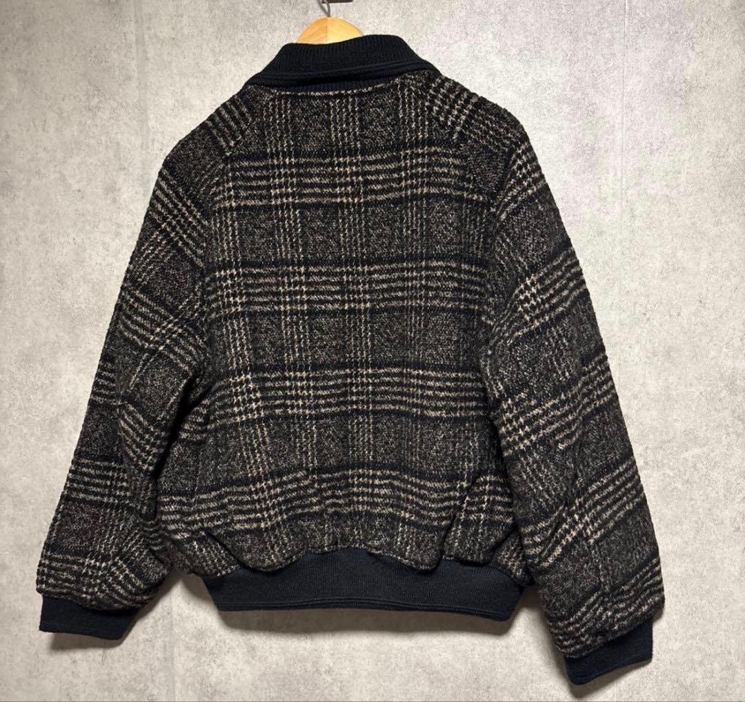 zara ザラ　リブ襟切り替えジャケット M