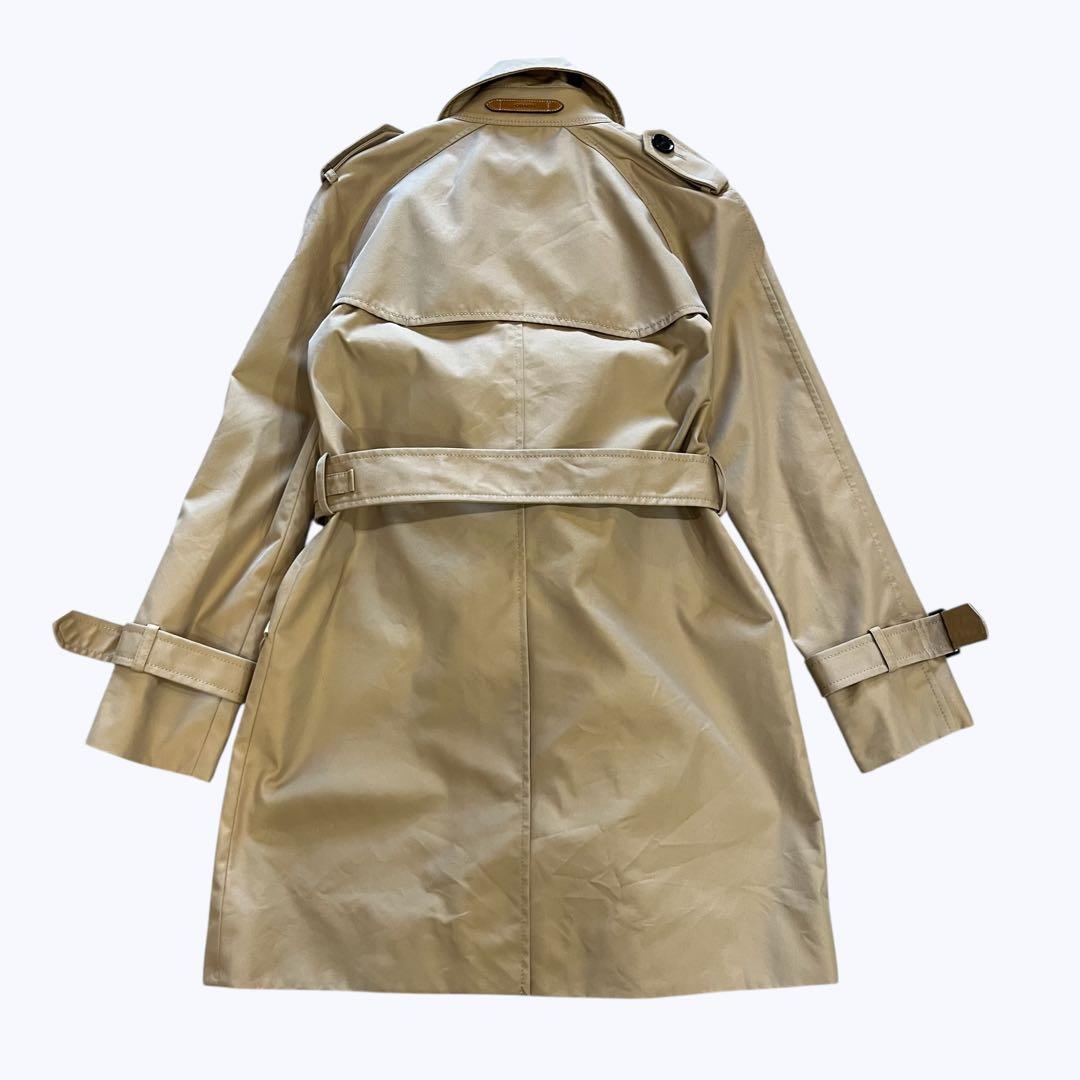 美品＊coach トレンチコート スプリングコート レオパード ベージュ