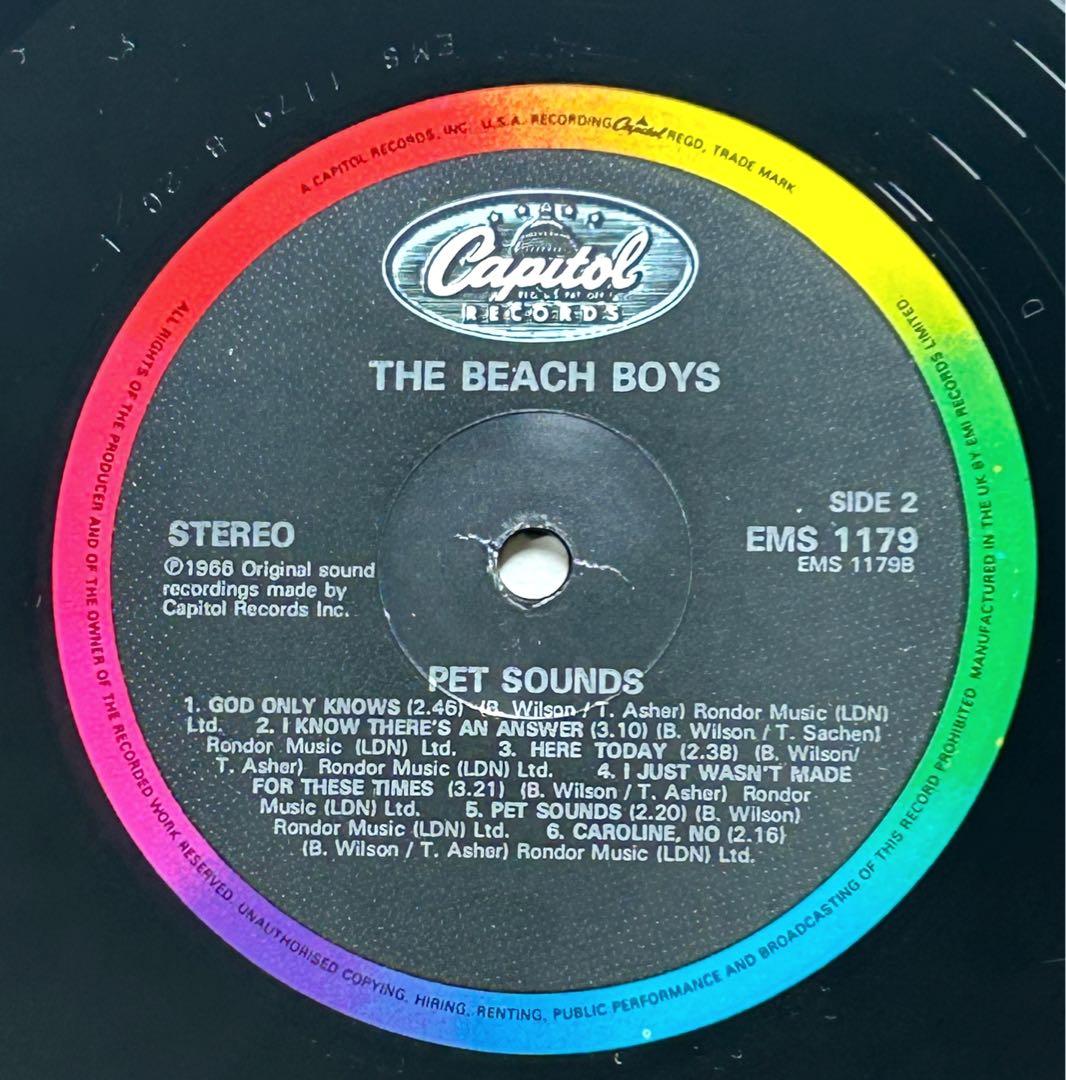 LP ビーチ・ボーイズ 『Pet Sounds』UK再発盤