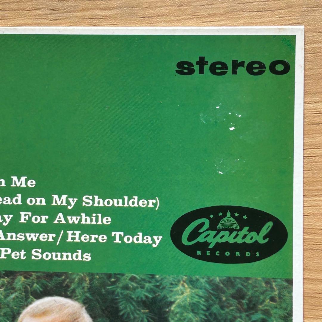 LP ビーチ・ボーイズ 『Pet Sounds』UK再発盤