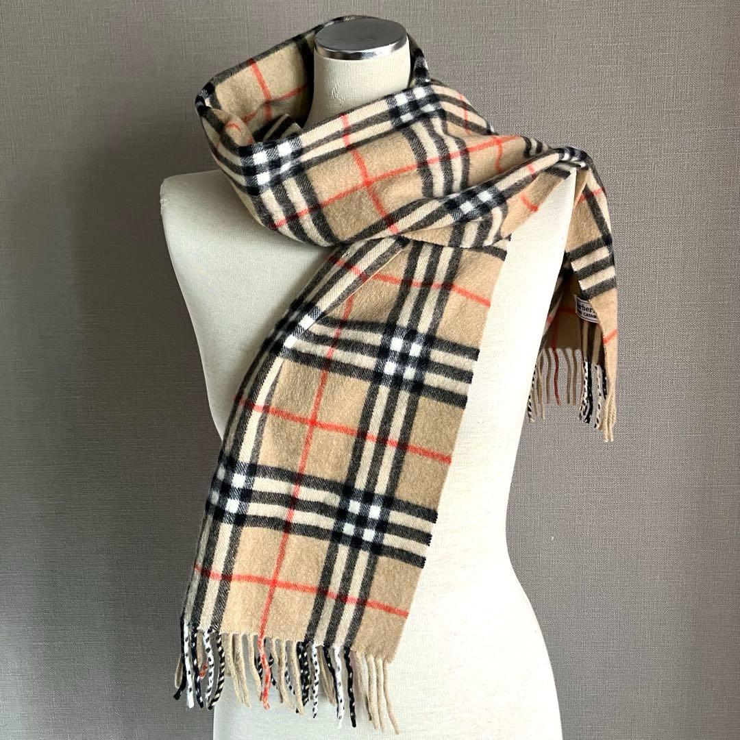 ✨はいむさん専用✨BURBERRY マフラー ノバチェック カシミア100%