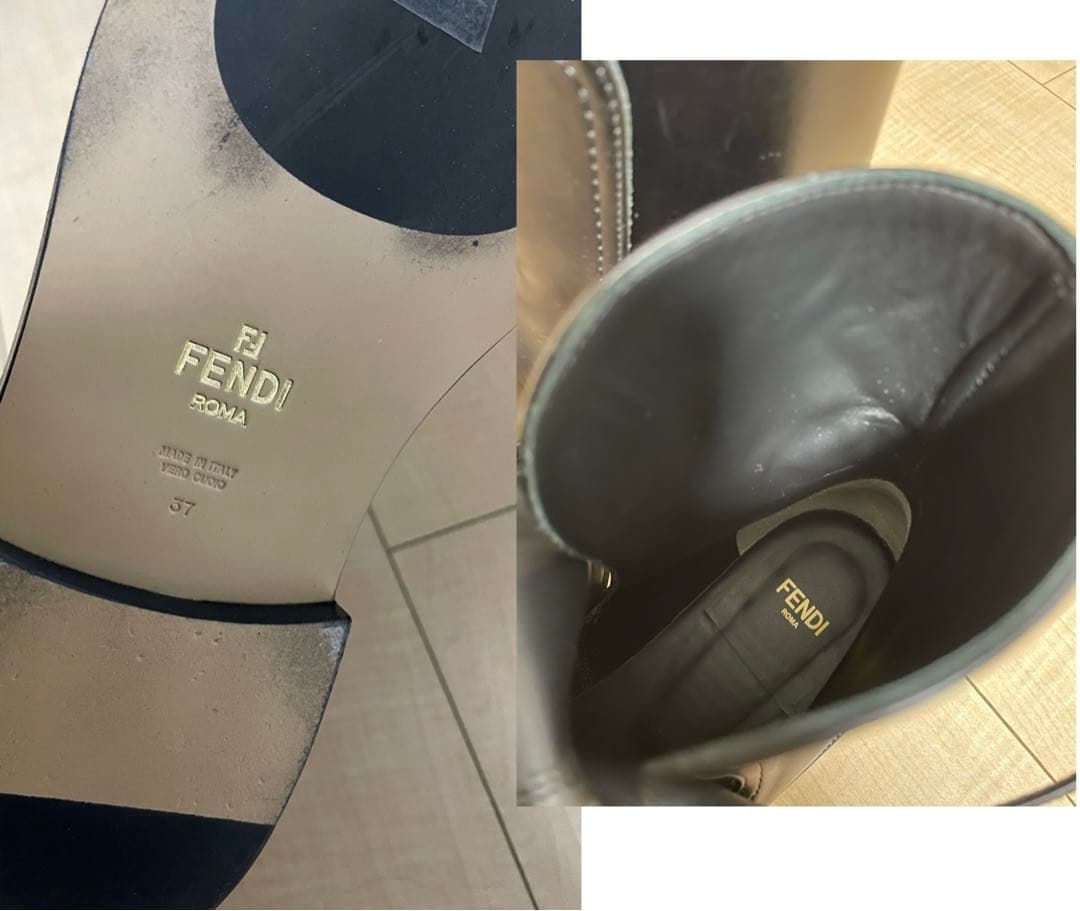FENDI アンクルブーツ ブラック