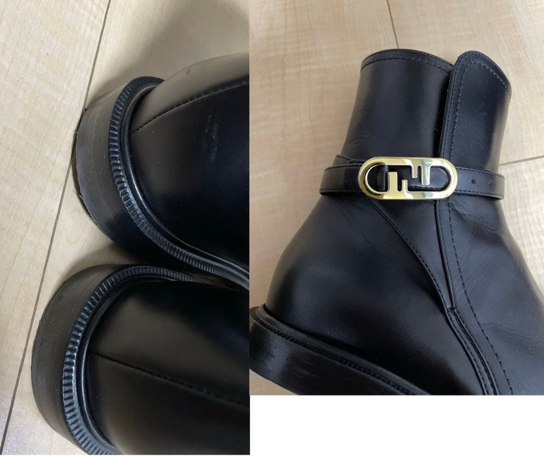 FENDI アンクルブーツ ブラック