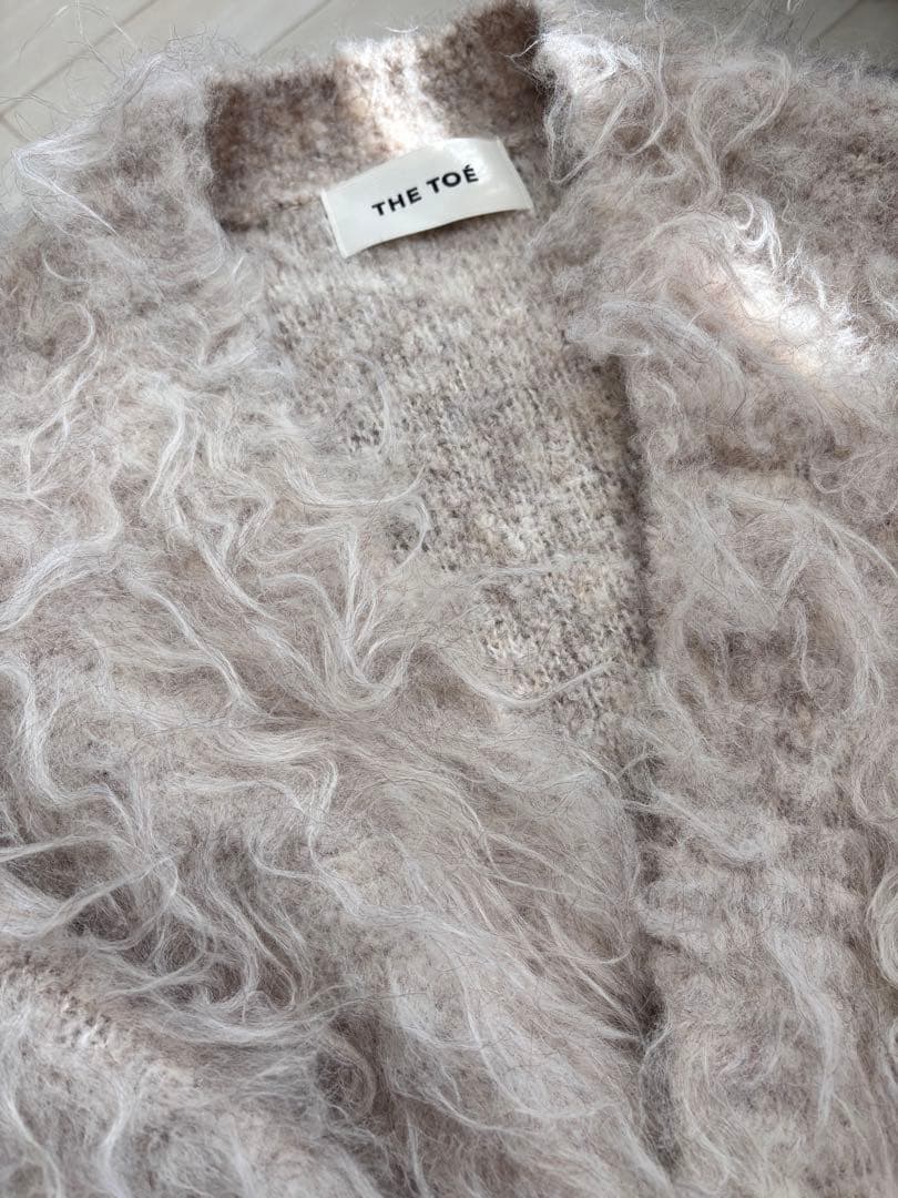 THE TOE カーディガンPigalle Shaggy Cardigan