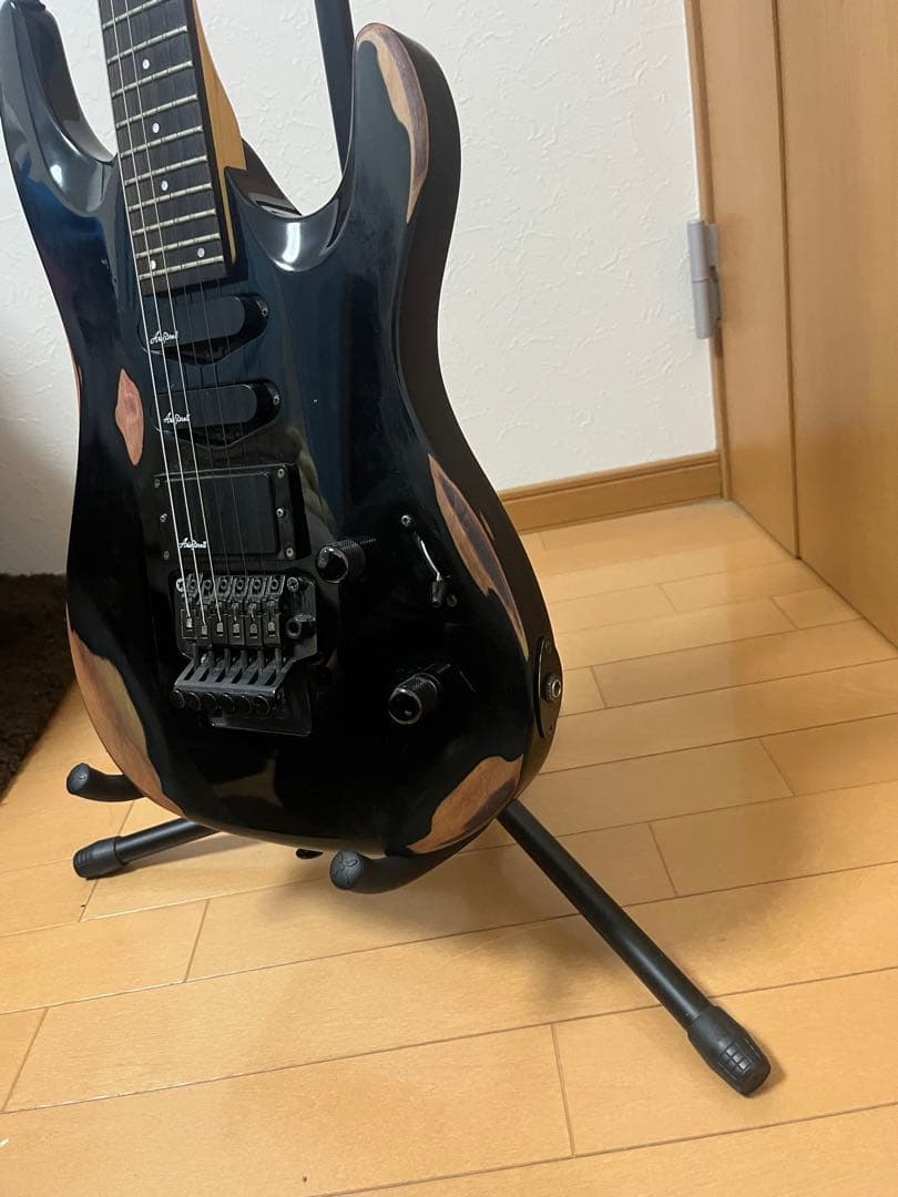 エレキギター ブラック レリック
