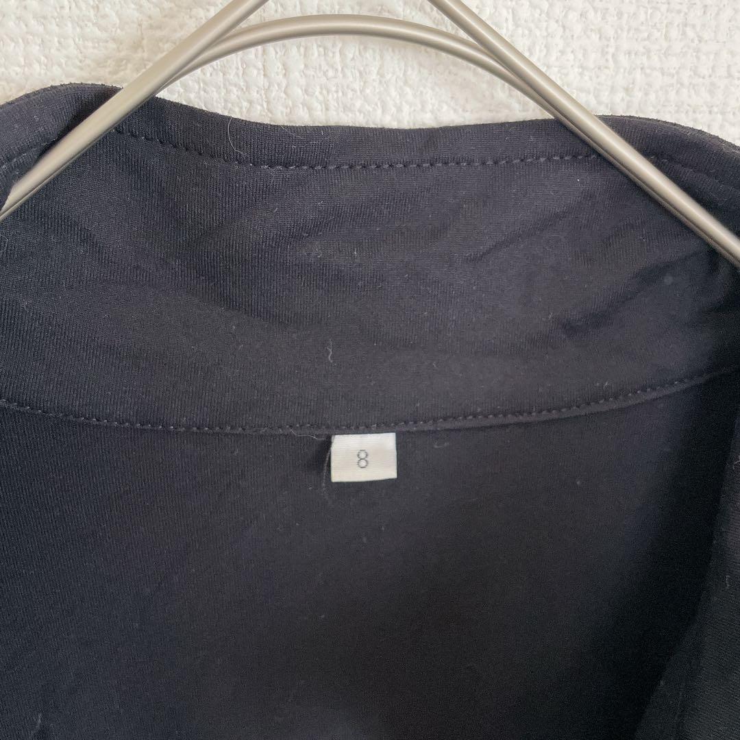 Lululemon 【8】ブラック フルジップ　ジャケット　黒　アウター