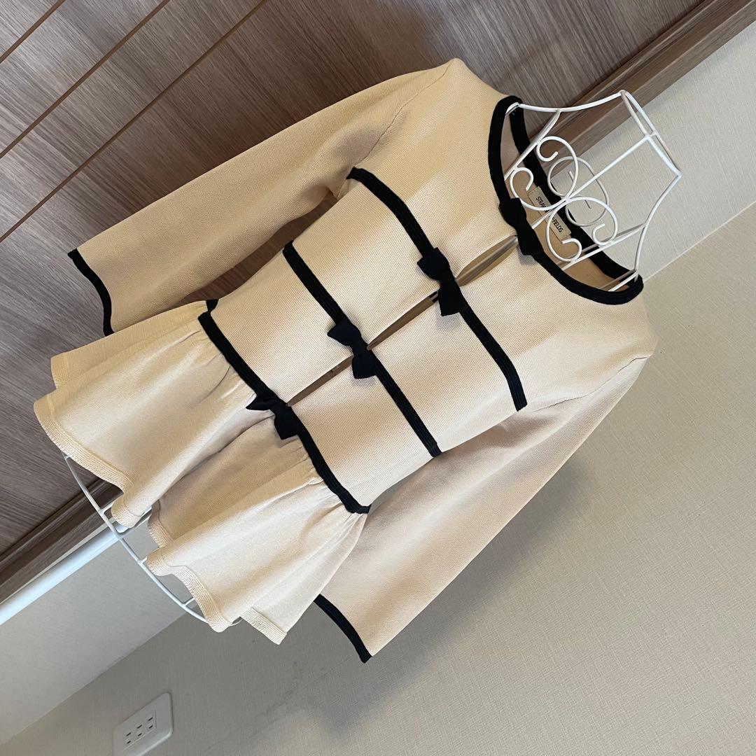 美品☆ストロベリーフィールズ☆美スタイル☆カーディガン☆S