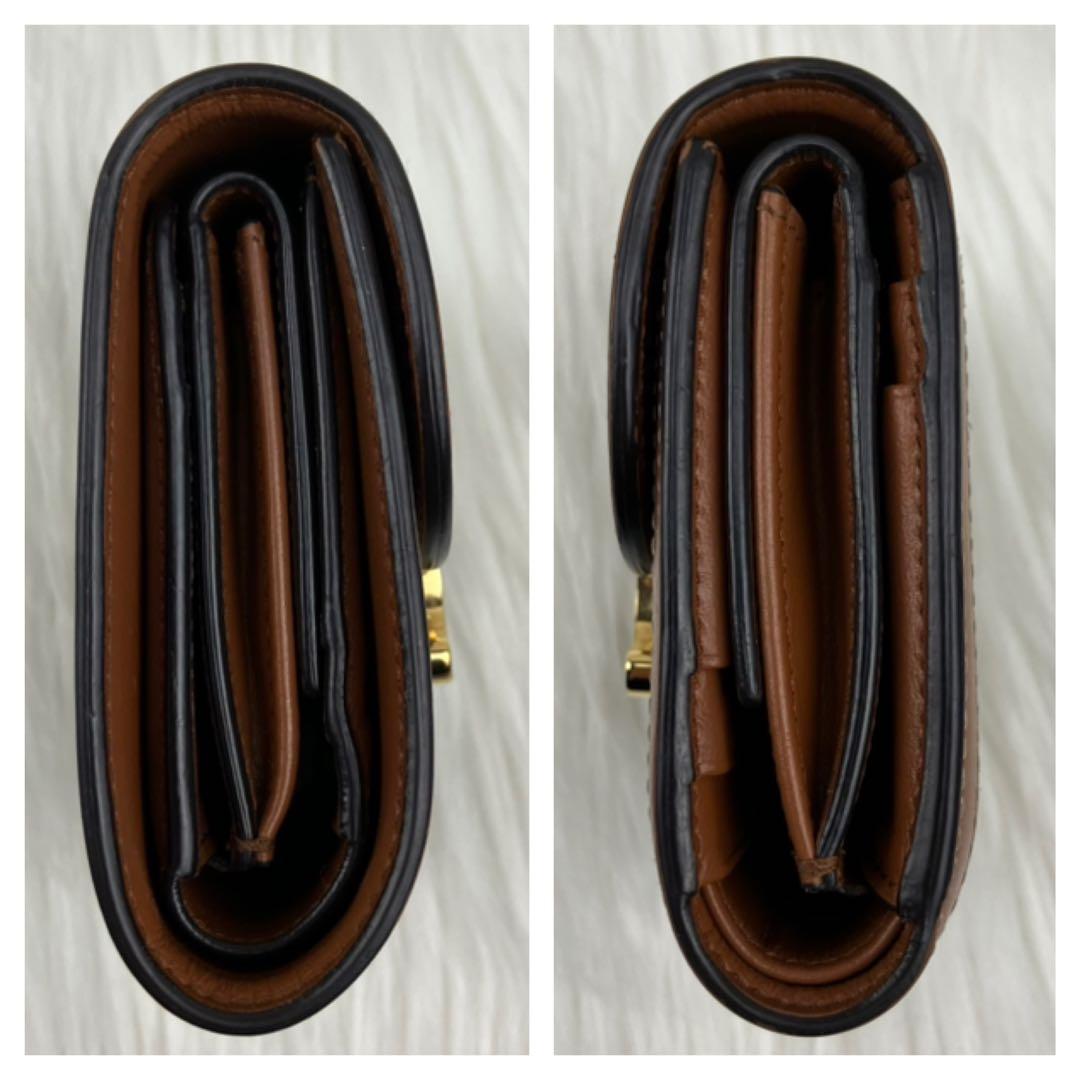CELINE セリーヌ　スモールウォレット　トリオンフ　三つ折り財布