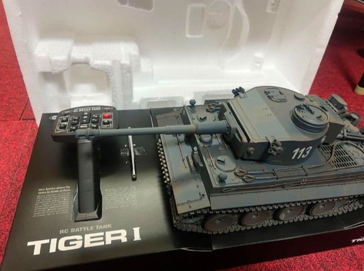 新品] 東京マルイタイガ1 1/24 RCバトルタンク　外箱なし