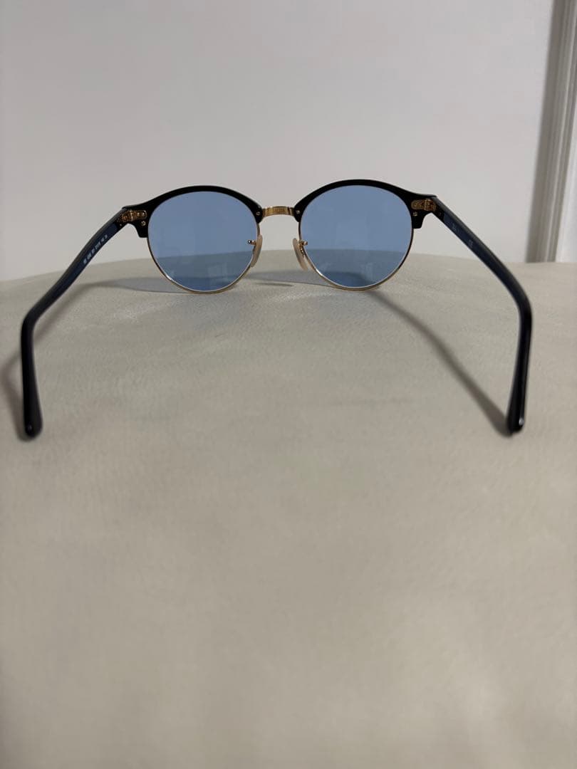 Ray-Ban ラウンド型 サングラス ブルーレンズ本日限定値下げ