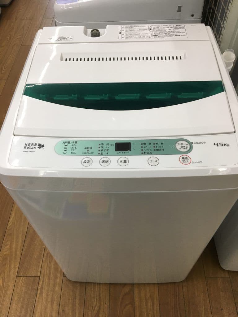 洗濯機YWM-T45A1 2018年