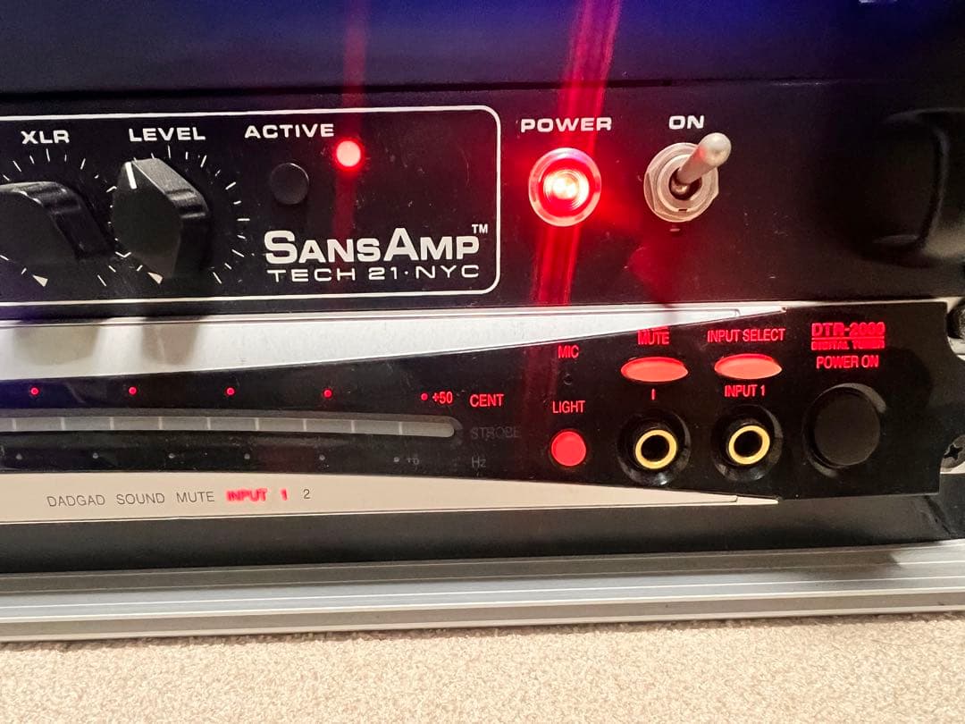 Tech21 SANSAMP RBI プリアンプ単体他無し