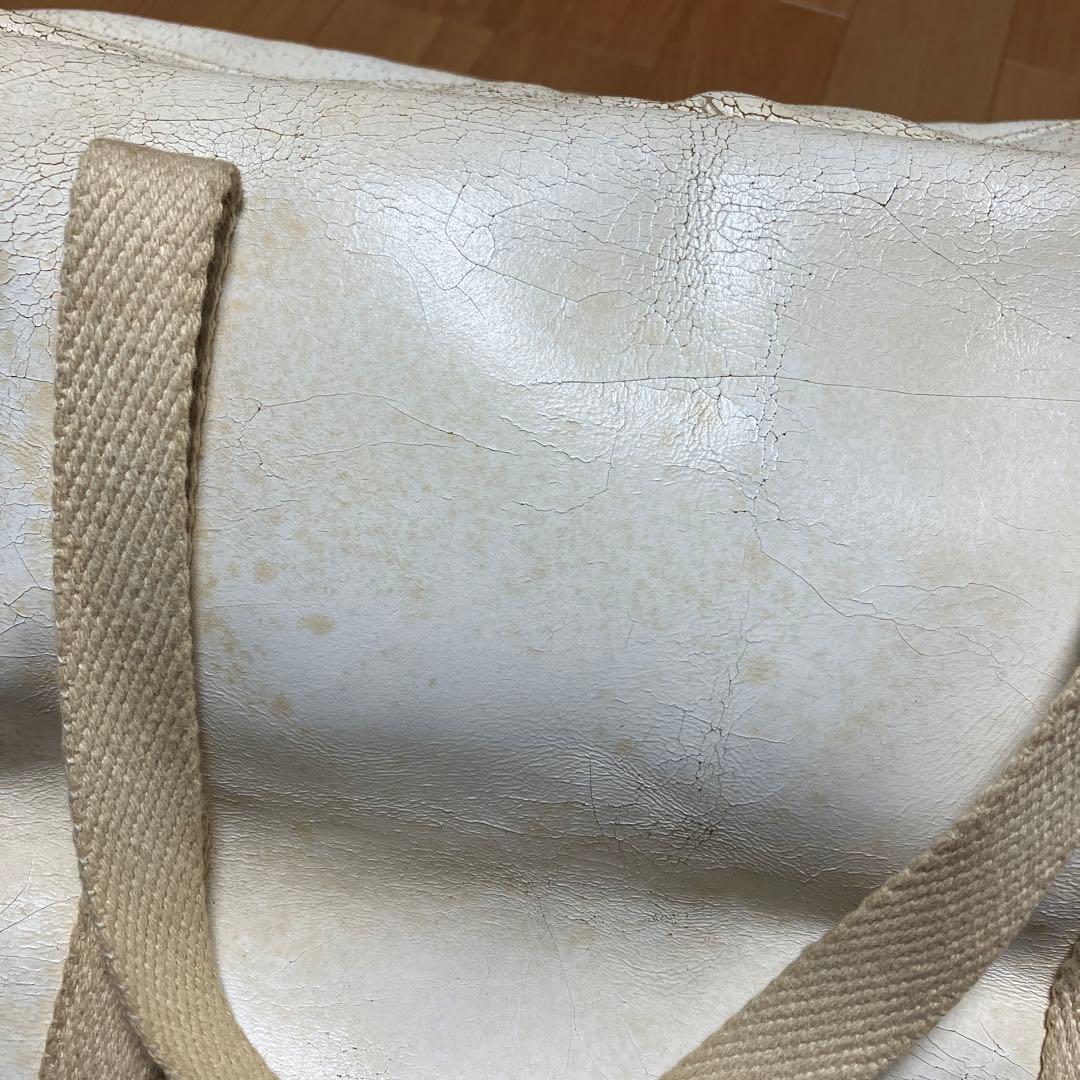 希少品　jas m b ジャスエムビー　クラックレザー　ボストンバッグ