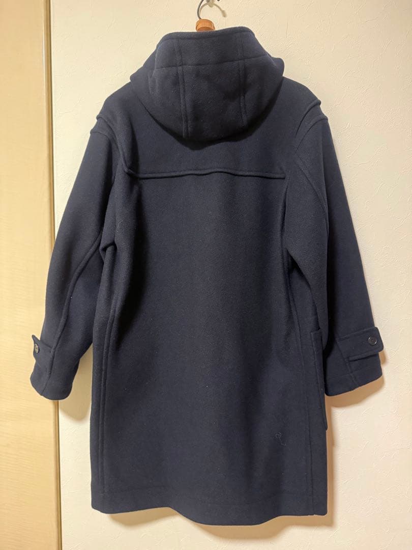 新品タグ付き　ユニクロネイビー ダッフルコート Mサイズ
