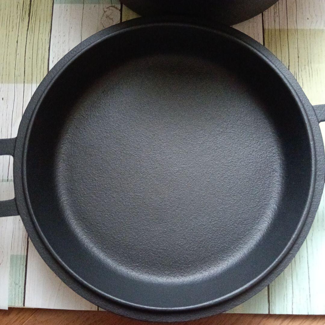 【新品、未使用】盛榮堂　南部鉄器　タミさんのパン焼器　19cm