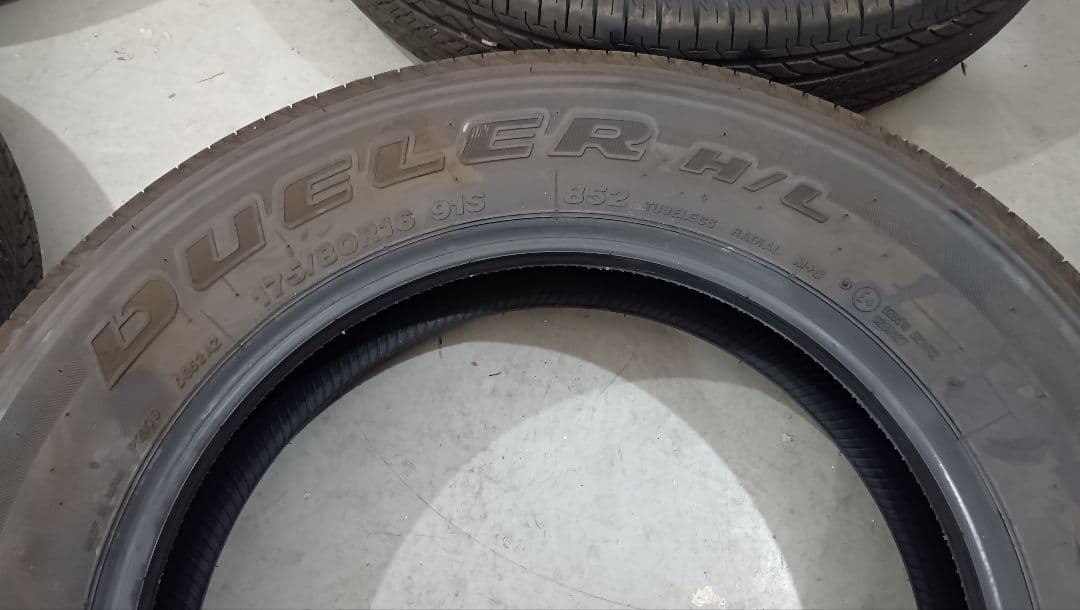 ジムニー　新車外し　ブリヂストン 175/80R16　2本 【No.②】