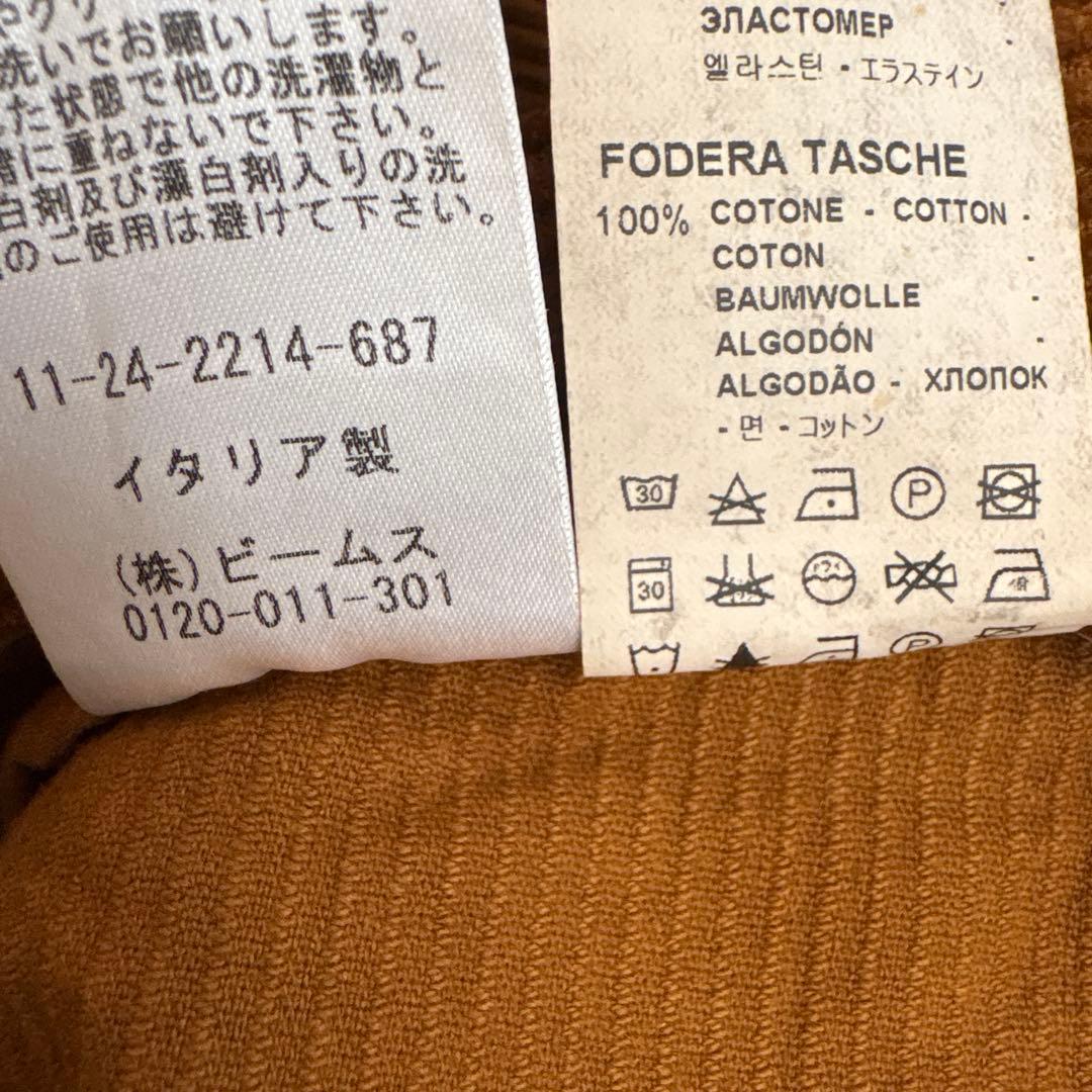 BARENA イタリア製 コーデュロイパンツ サイズ48【定価36000円】
