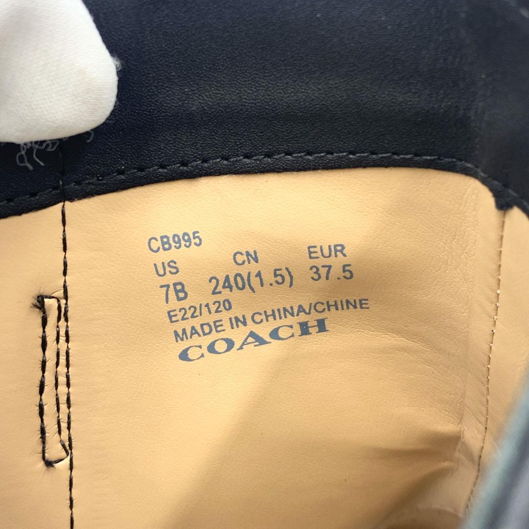 【COACH】レーシー ブーティ 24.0cm【美品】
