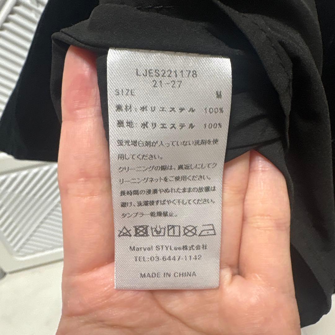 バックリボン美脚効果シアー切り替えマーメイドフレアドレスワンピース結婚式 ドレス