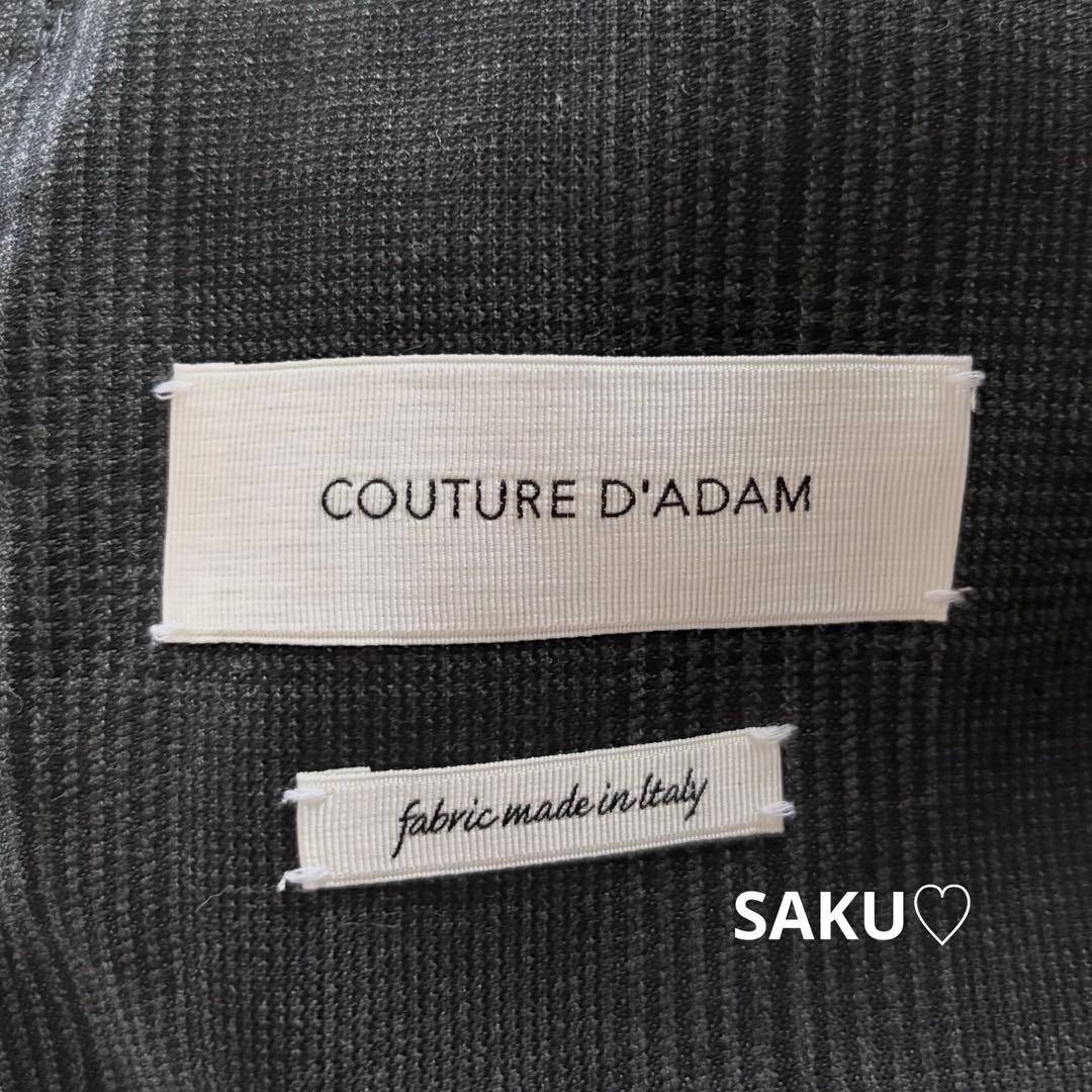 定価7万 COUTURE D'ADAM グレンチェックダブルジャケット 36