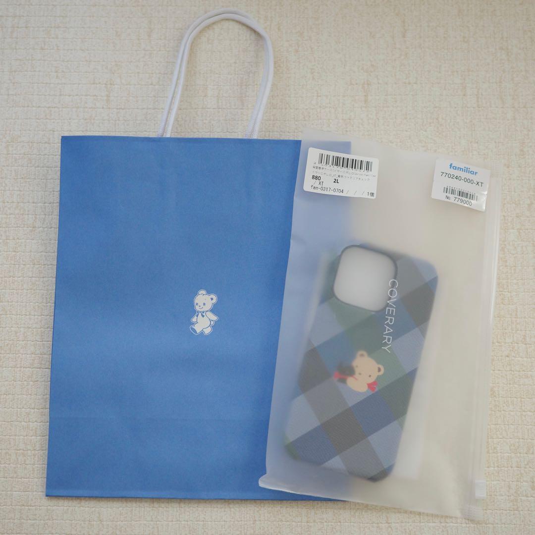 familiar チェック柄 iPhoneケース iphone14pro
