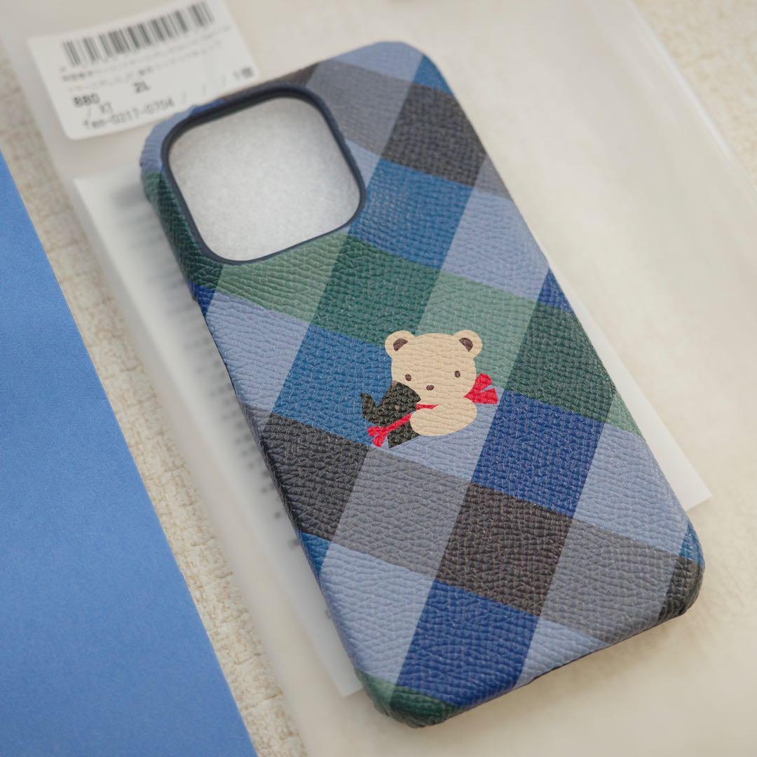 familiar チェック柄 iPhoneケース iphone14pro