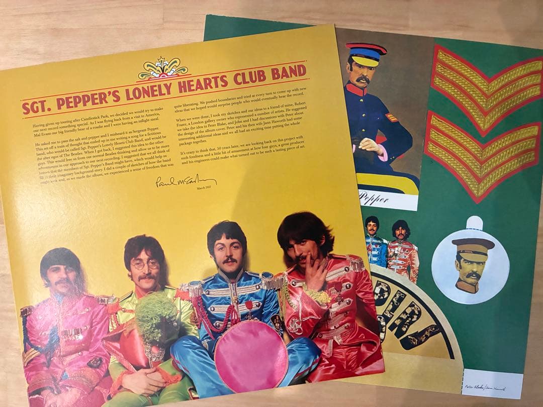 THE BEATLES / SGT PEPPERS LONELY LPレコード