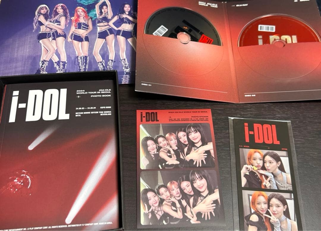 K-POP・アジア (G)I-DLE Blu-ray WORLD TOUR i-DOL 2024