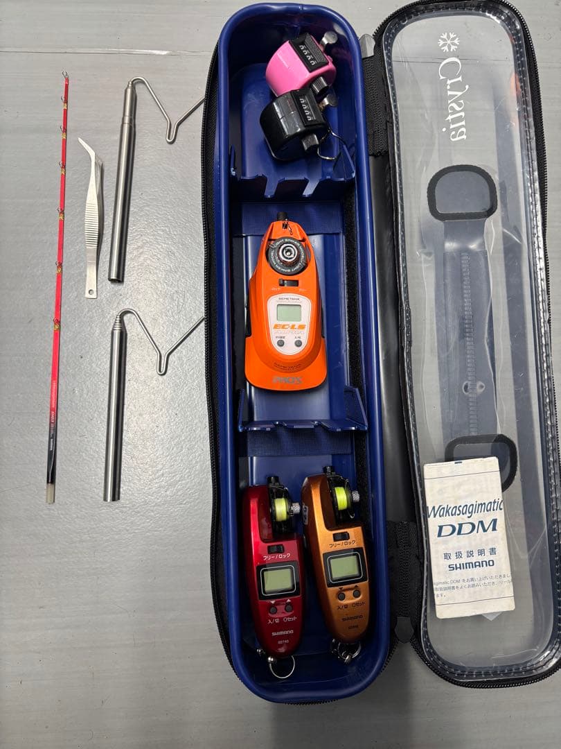 ナ*チ様 SHIMANO 電動リール 2台、プロックスリール、穂先1本他